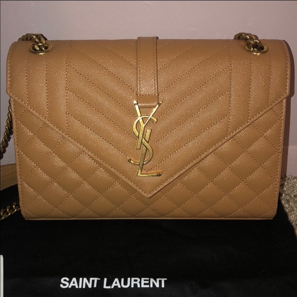 Like NEW Authentic Saint Laurent Medium Envelope Bag- TRADE CONSIDERED